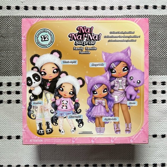 Na! Na! Na! Surprise Family Lavender Kitty Family Playset | NIB - Picture 2 of 2